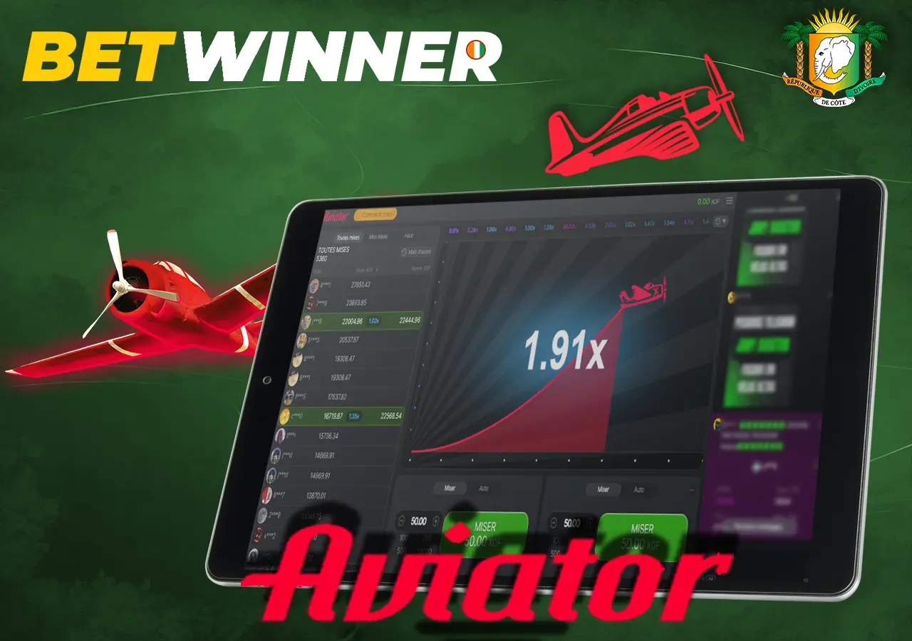 Betwinner Aviator est un jeu de crash populaire sur les bookmakers.