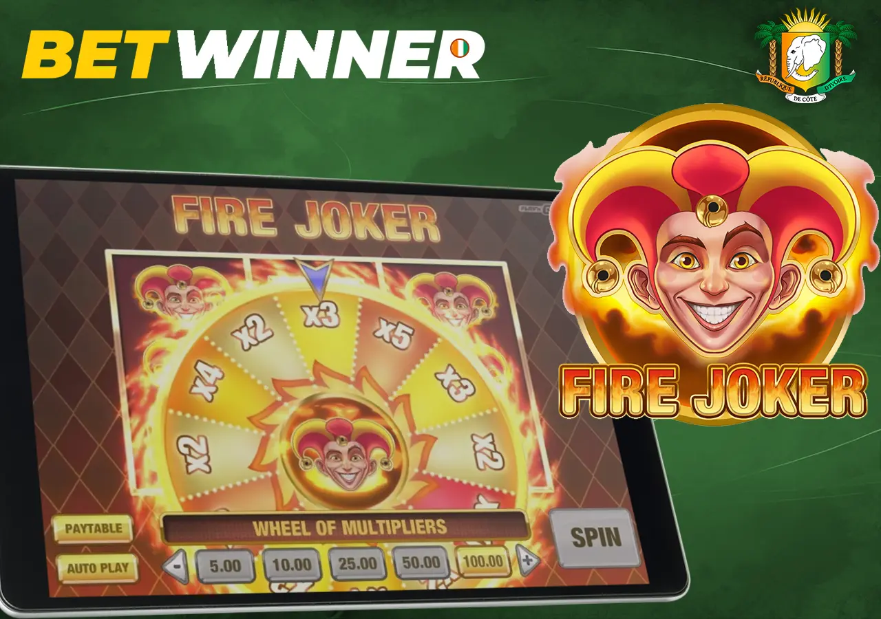 La machine à sous Fire Joker de Betwinner pour les amateurs de jeux d'argent