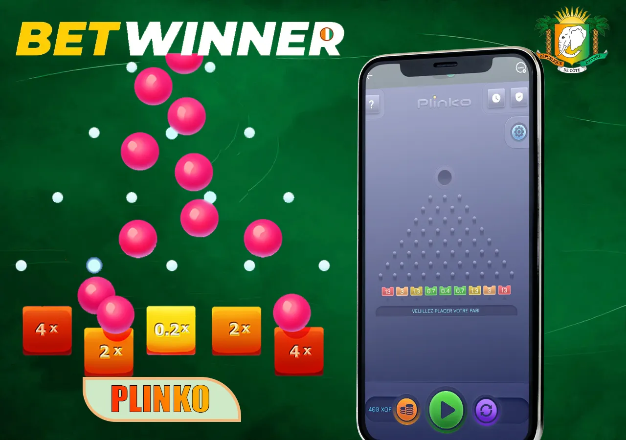 Tentez votre chance avec la célèbre machine à sous BetWinner Plinko