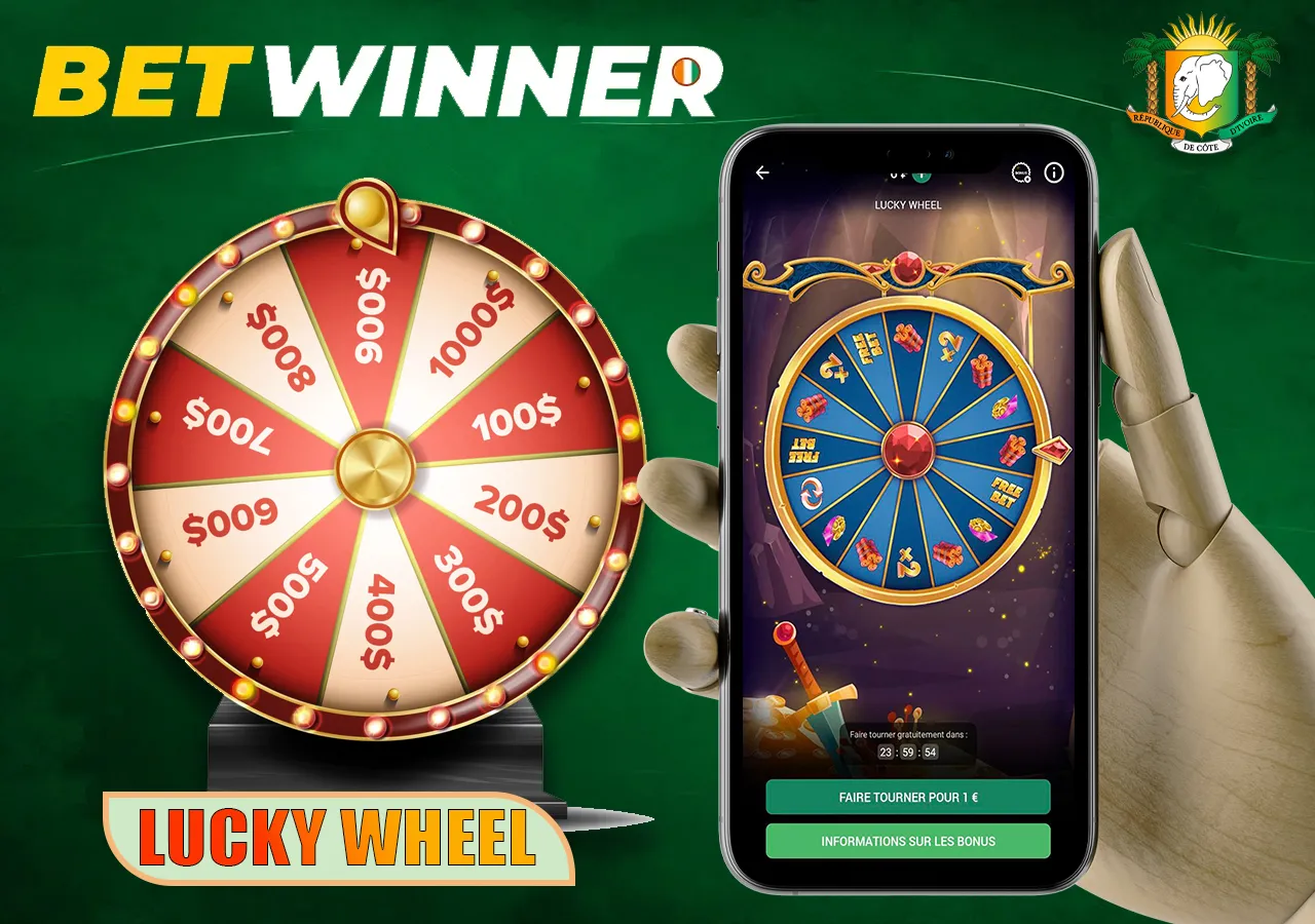 Faites tourner la roue et gagnez des prix et des cadeaux de valeur dans BetWinner Lucky Wheel