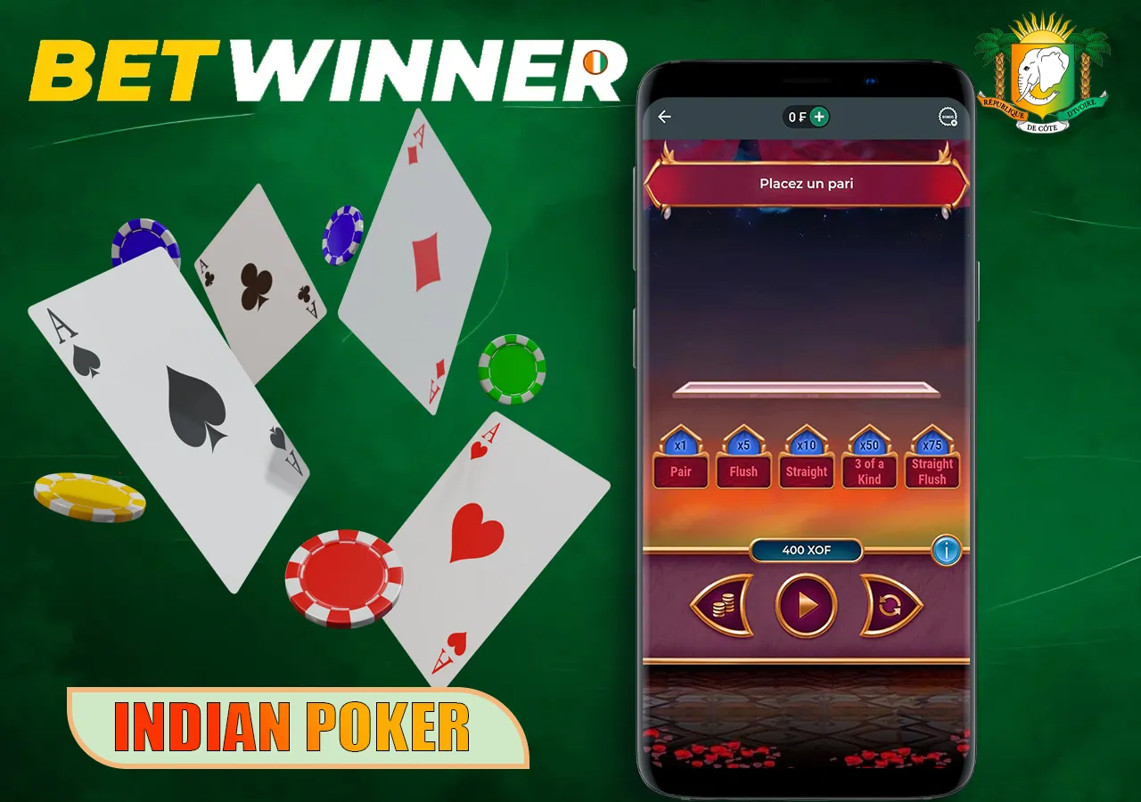 Jouez au poker indien au casino BetWinner